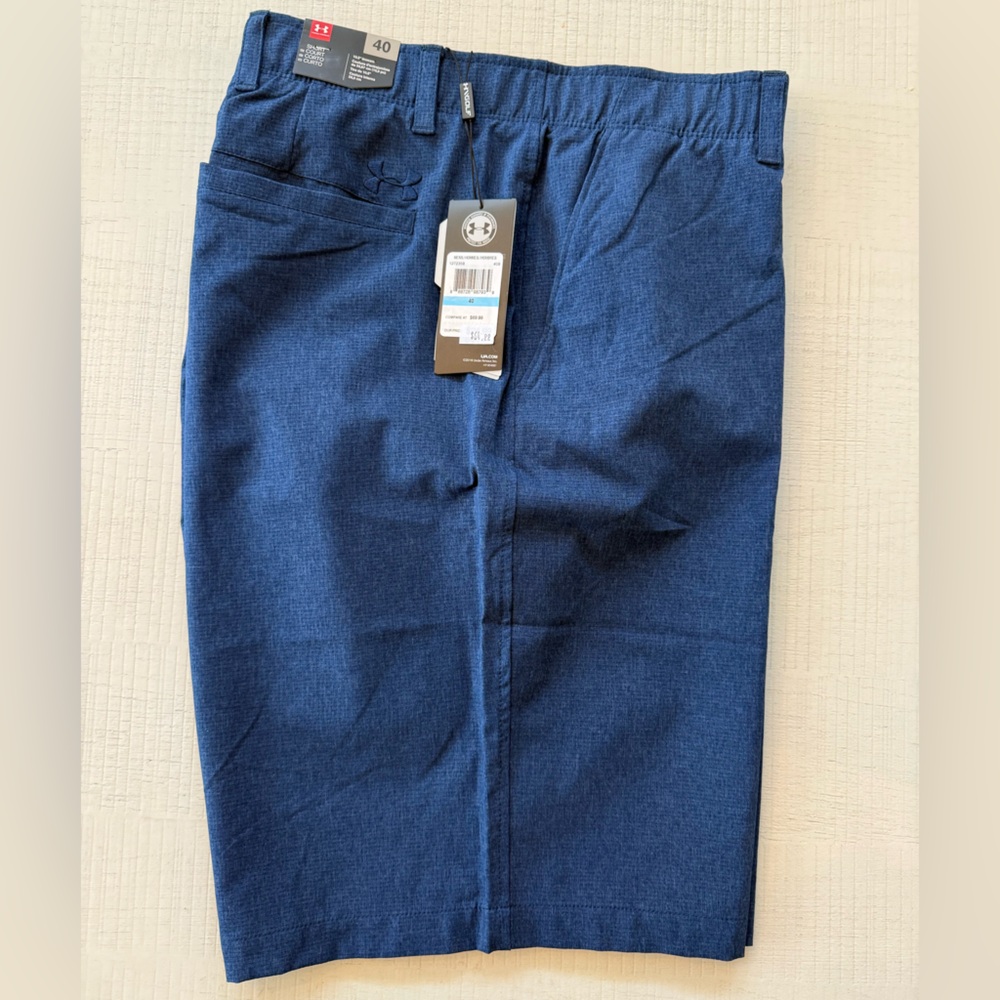 Under Armour Blue Athletic Shorts for Active Performance
